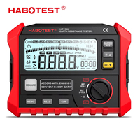 HABOTEST HT2302 Insulation Resistance Tester Earth Ground Resistance Tester Digital Megohmmeter Meter 100 Groups Data Storage