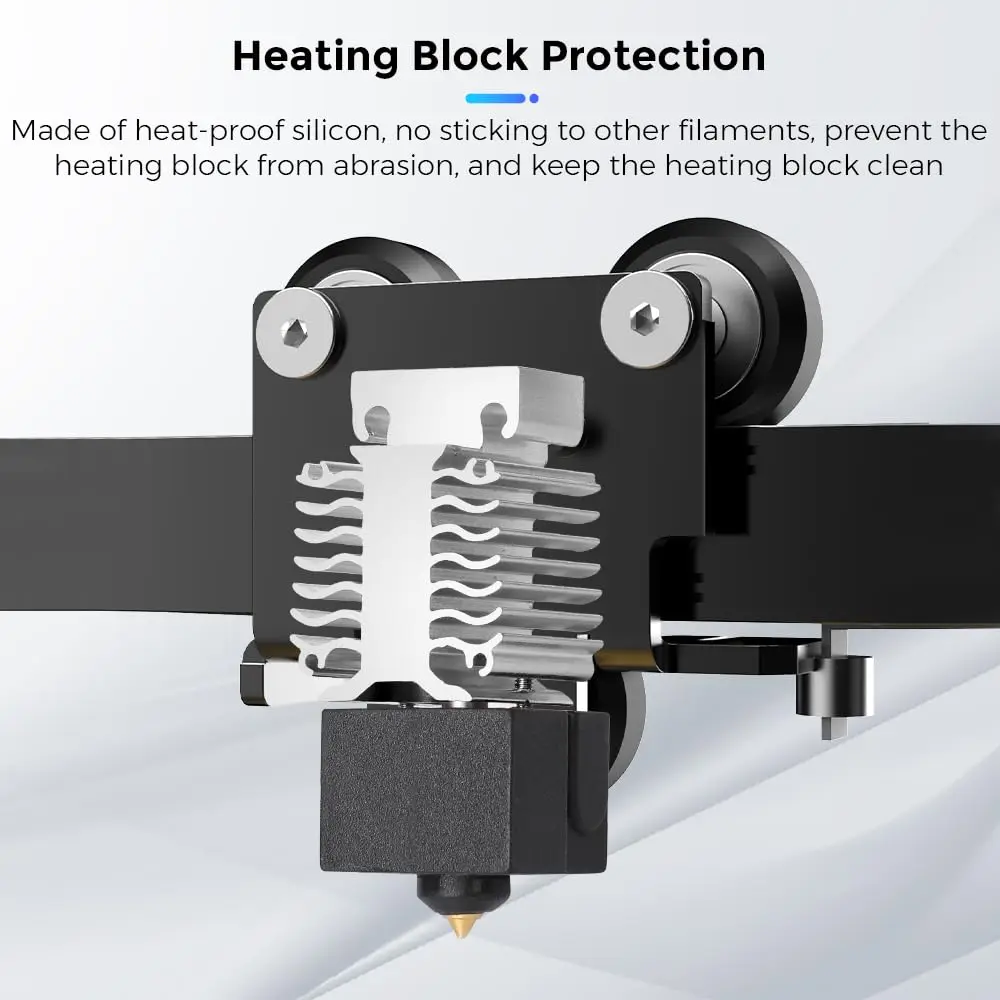 Creality Hochgeschwindigkeits-Messingdüse 0,2/0,4/0,6/0,8/1,0 mm M6 0,4 mm Düsen-Kit für Ender-3 V3 SE/Ender 5 S1/Ender 7 3D-Druckerteil – Detail 11