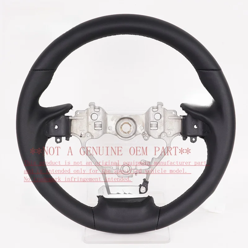 For 2015-2017 Lexus ES200 ES260 ES300H Full Leather Heated Upgrade Steering Wheel Horn Cover Shell Kit