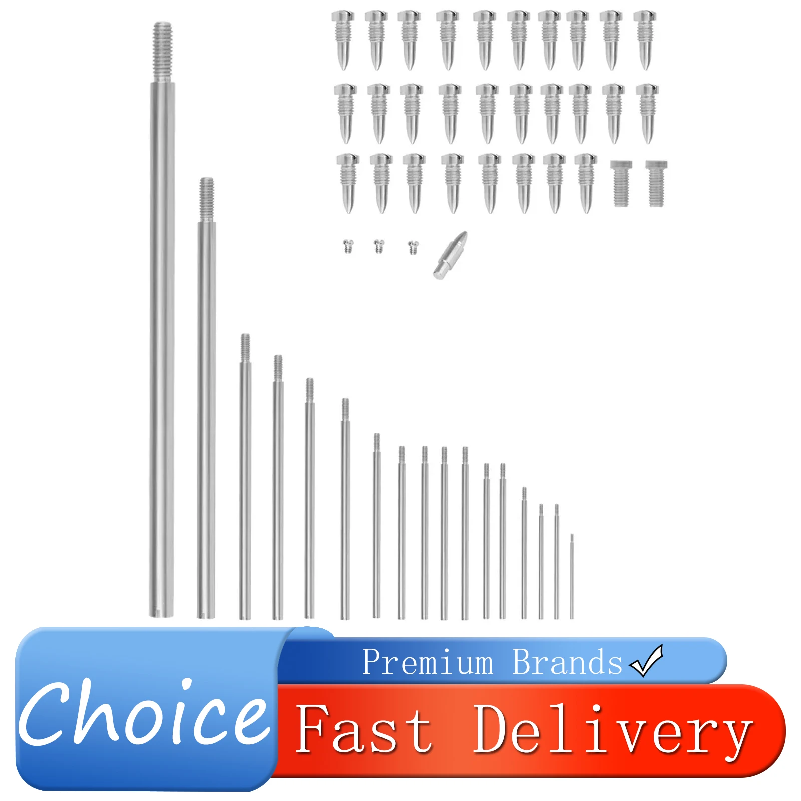 IRIN Saxophone Repair Tool Sets Threaded Rod Screw Conical Nail Woodwind Instrument Repair Tools Upper Bass Saxophone Parts