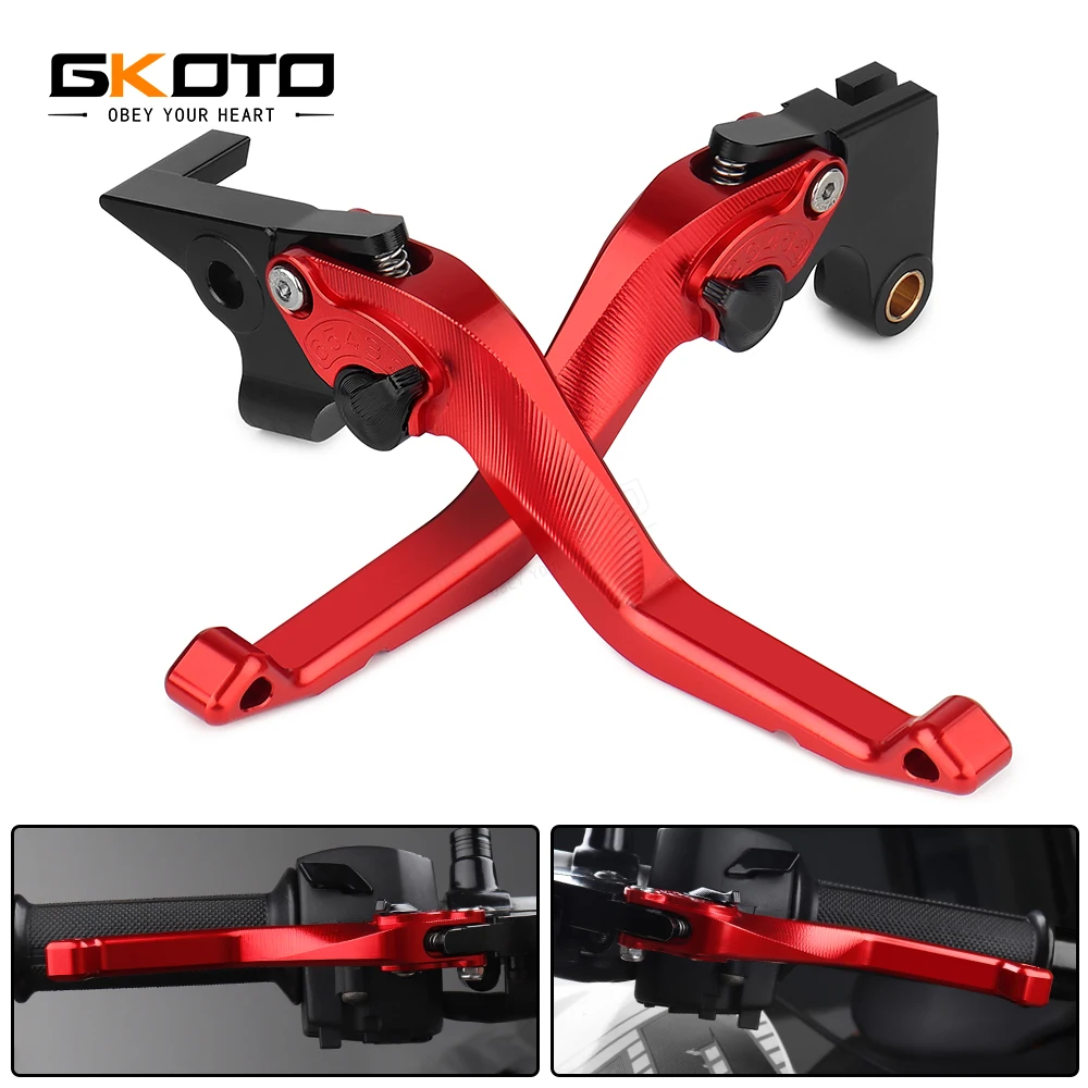 For Moto Guzzi V7 Racer Classic stomello trofeo V7 Centenario Motorcycles CNC Adjustable Short Brake Clutch Levers