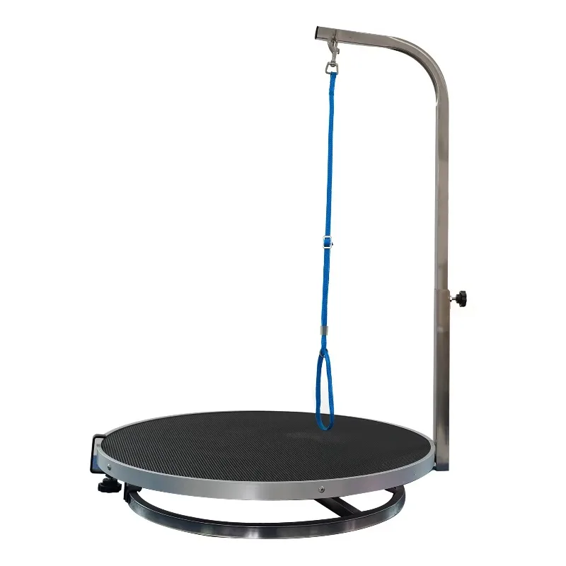 

Профессиональный гидравлический стол для ухода за собаками, регулируемая высота, станция для ухода за домашними животными, портативная нескользящая поверхность, складной салонный стол