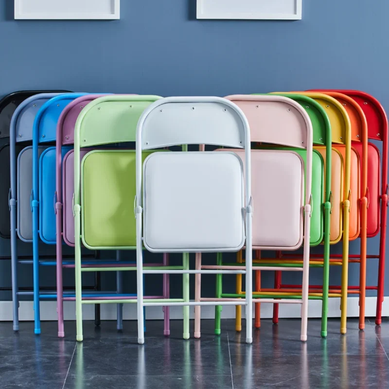 

Стулья для столовой в скандинавском стиле, коммерческие водонепроницаемые складные стулья для кухни и косметики в стиле бистро, стул для гостиной