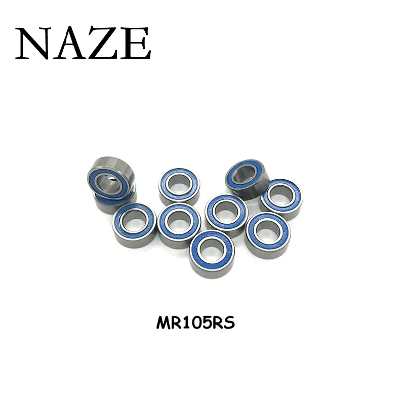 

NAZE MR105-2RS подшипник 5x10x4 мм ABEC-7 миниатюрные шарикоподшипники MR105RS MR105RS для iDrift RC шасси автомобиля DIY