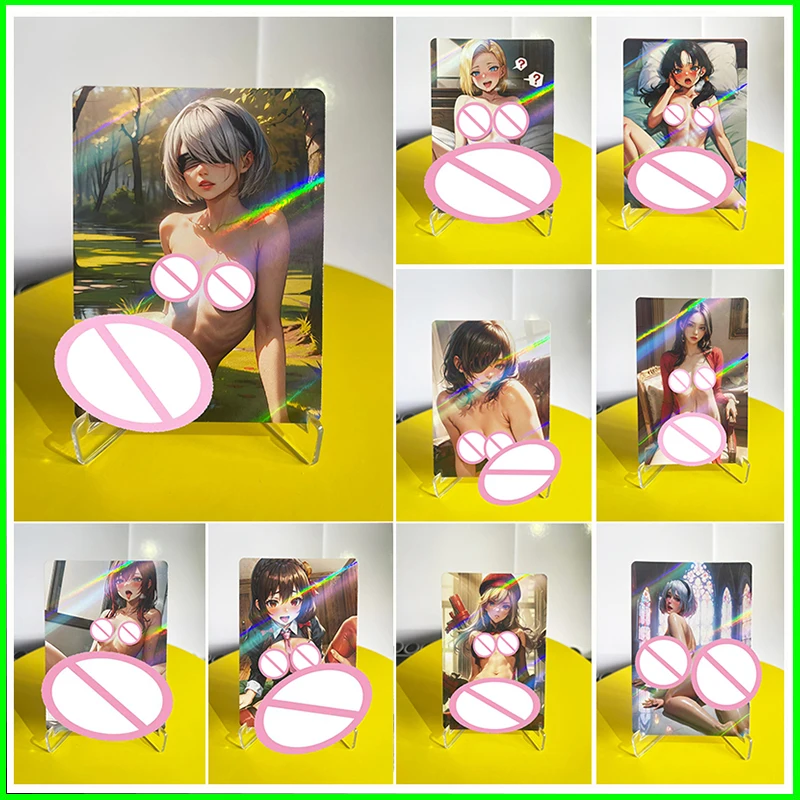 

Коллекционная карта с персонажем аниме «сделай сам», Nakime Noto Mamiko Tatsumaki Suma, лазерная флэш-карта, игрушки для мальчиков, подарки на Рождество и день рождения