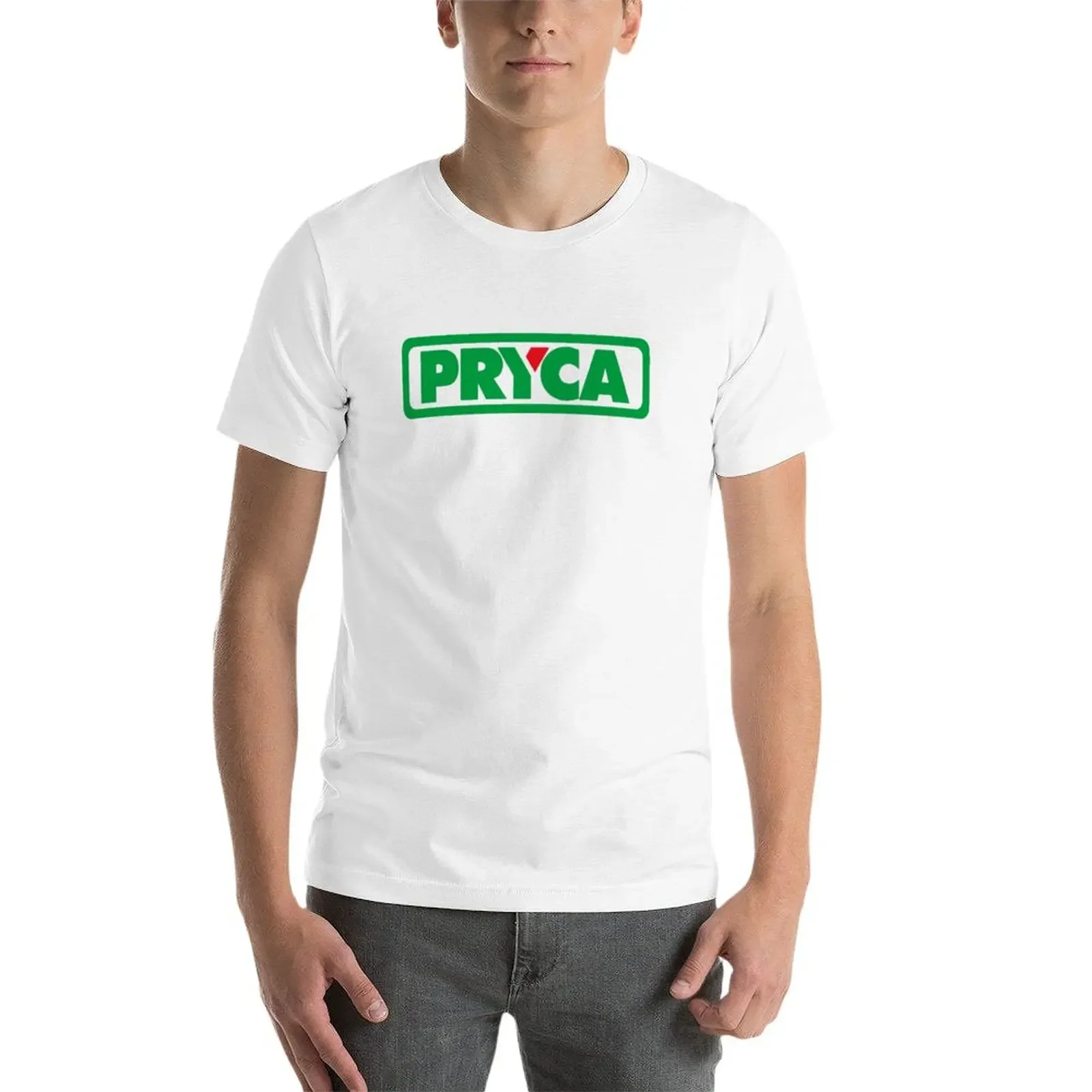 New Pryca T-Shirt Tee shirt summer clothes Oversized t-shirt mens t shirts pack image 3