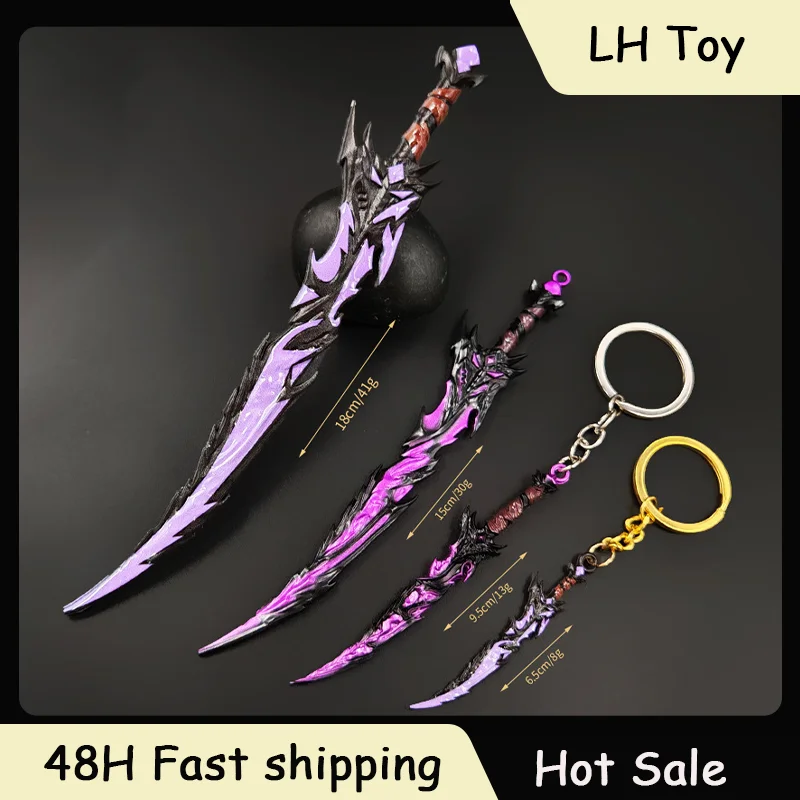 21cm Peace Game Peripheral Vladi's Tail Spike Model Metal Ornament Game Knife Toy Sword Props Unsharpened Decorations Gifts
