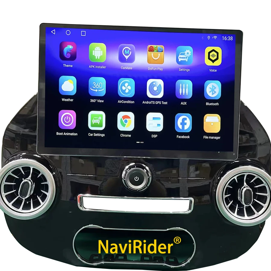 

Автомагнитола на Android 13 с навигацией для Mercedes Benz Vito W447 2014-2021, автомобильное радио, мультимедиа, GPS, видео, Carplay, Wi-Fi, 4G, камера 360