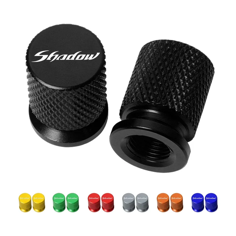 

For Honda Steed Shadow 400 600 VLX400 VLX600 VT400C VT600C VT600 Motorcycle CNC Aluminum Tire Valve Air Port Stem Cover Caps