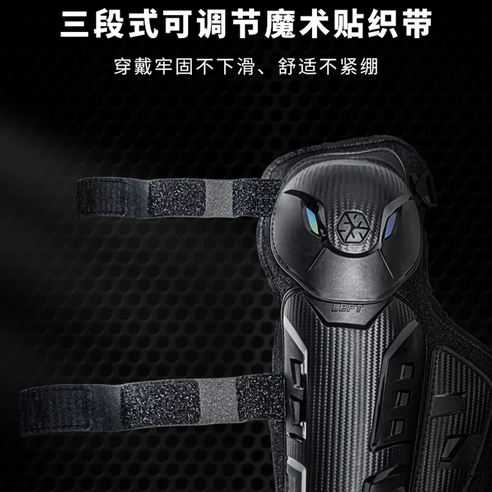 Wear-resistant Motorcyclist Knee Pads And Elbow Protector Anti-fall Motorcycle Equipment Breathable Unisex Motorcycle Supplies