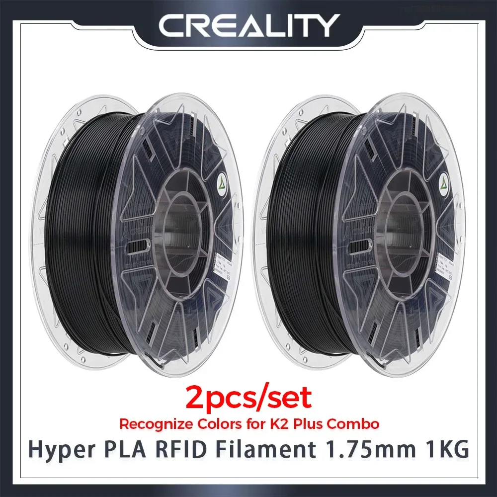 

Creality Hyper PLA RFID Filament 1.75mm 1KG High-speed Printing Color RFID Tags 3D Printing Filament for K2 Plus Combo 2pcs/set