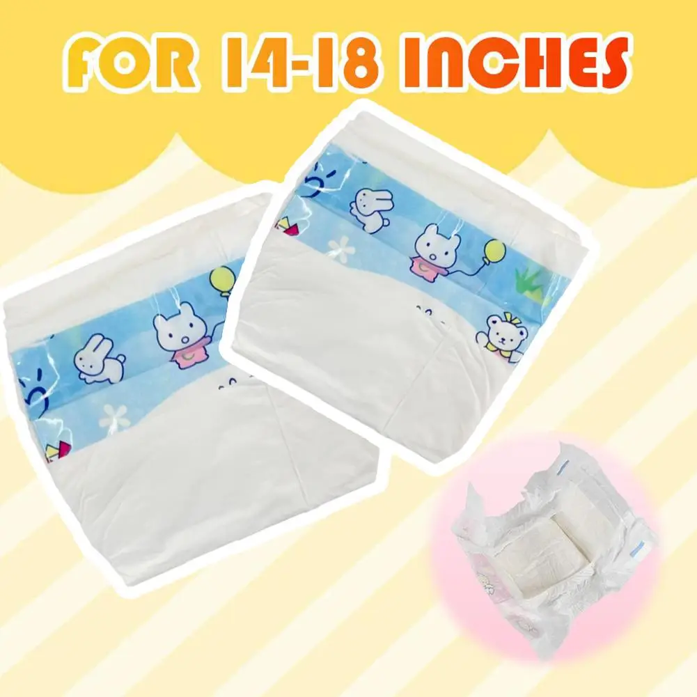 1/2/3/5/10Pcs Diaper Pants Wear For Baby Dolls 14-18 Inch Bebe Doll Accessories Toy Child Toy Gift Decorate
