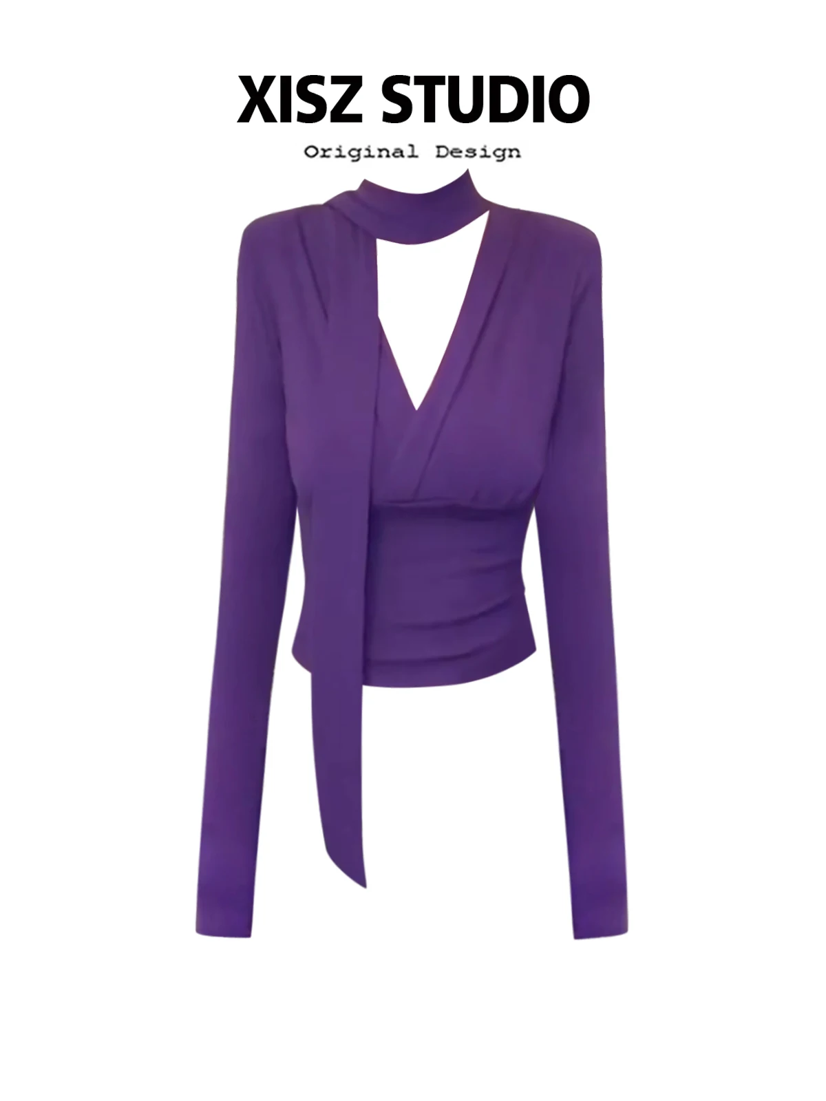 

Women Purple T-shirt Harajuku Korean Y2k Tees Top Vintage 90s Aesthetic Long Sleeve T-shirt 2000s Trashy Fashion Clothes 2025