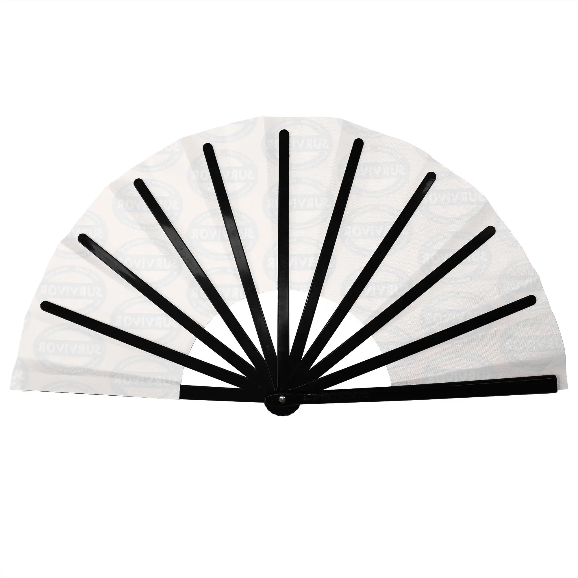 Custom S-Survivors Promotional Gift Hand Fan Party Adventure Game TV Show Durable Folding Fans Novelty Bulk Pack Fan