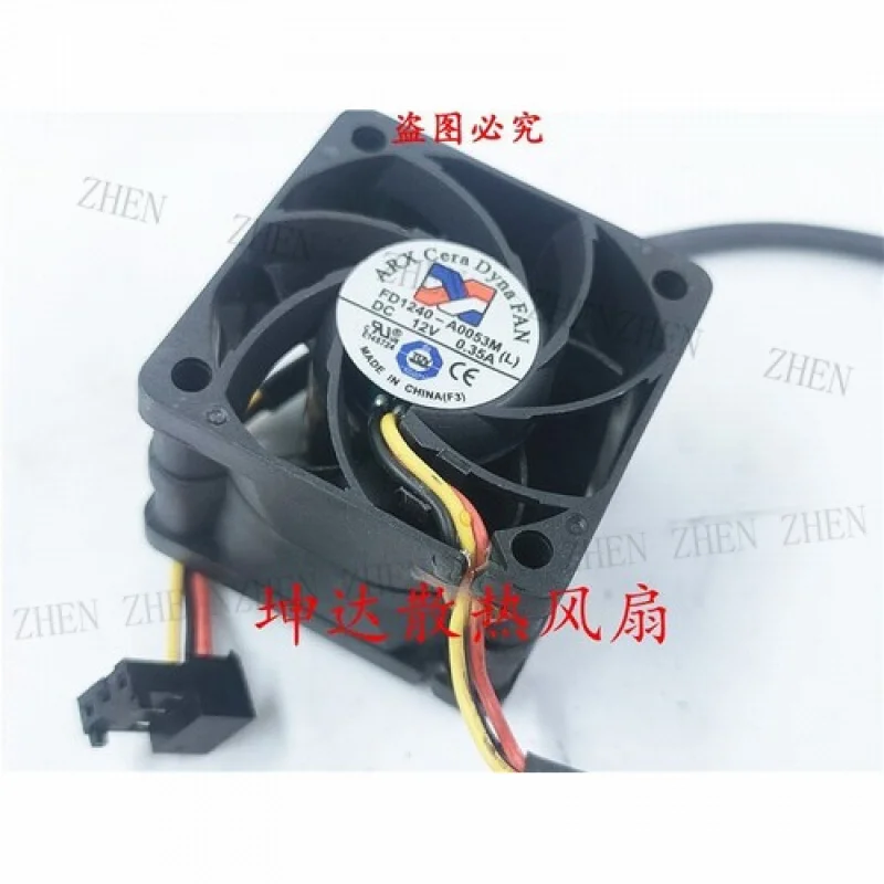 Y  for ARX FD1240-A0053M 12V 0.35A 4CM 4028 3-wire cooling fan
