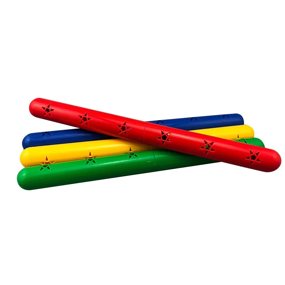 

3pcs Gymnastics Sticks Lightweight Bright Relay Wands Racing Competition Toys Kids Outdoor Activities Toddler