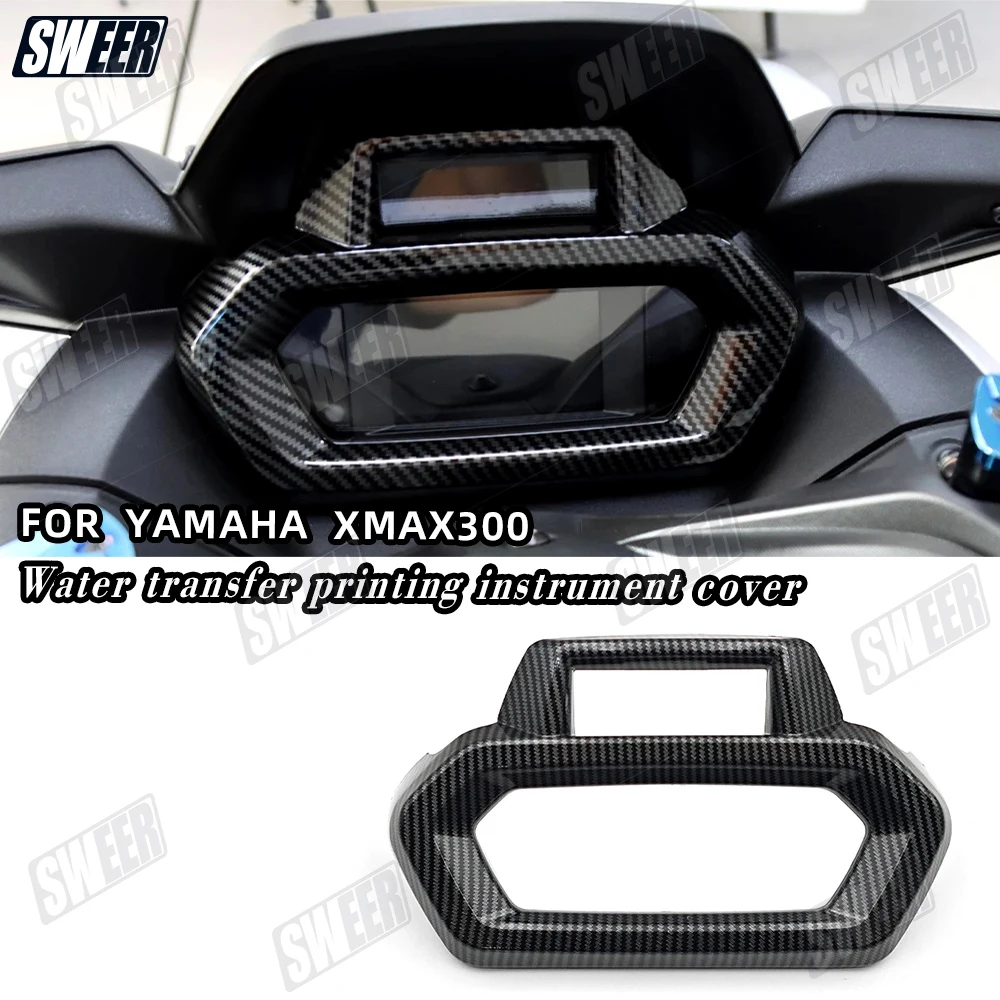 

Motorcycle Meter Carbon Fiber Cover Suitable For Yamaha XMAX300 250 400 2023-2026 Instrument Frame Cover Trim Accessories