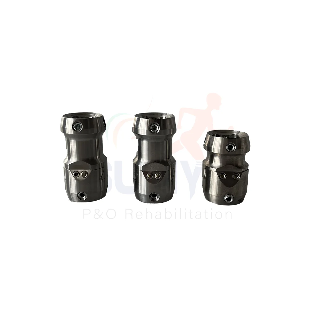 Different Type Prosthetic Limb Accessories Adapters Leg Prosthesis  Double Adapter Horizontally movable and sliding