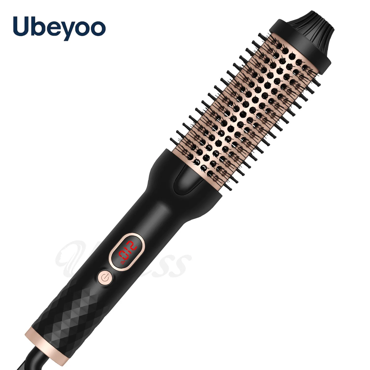 

Ubeyoo Hot Roller Comb - Multi-Use Curling Brush for Volume & Inner Flip