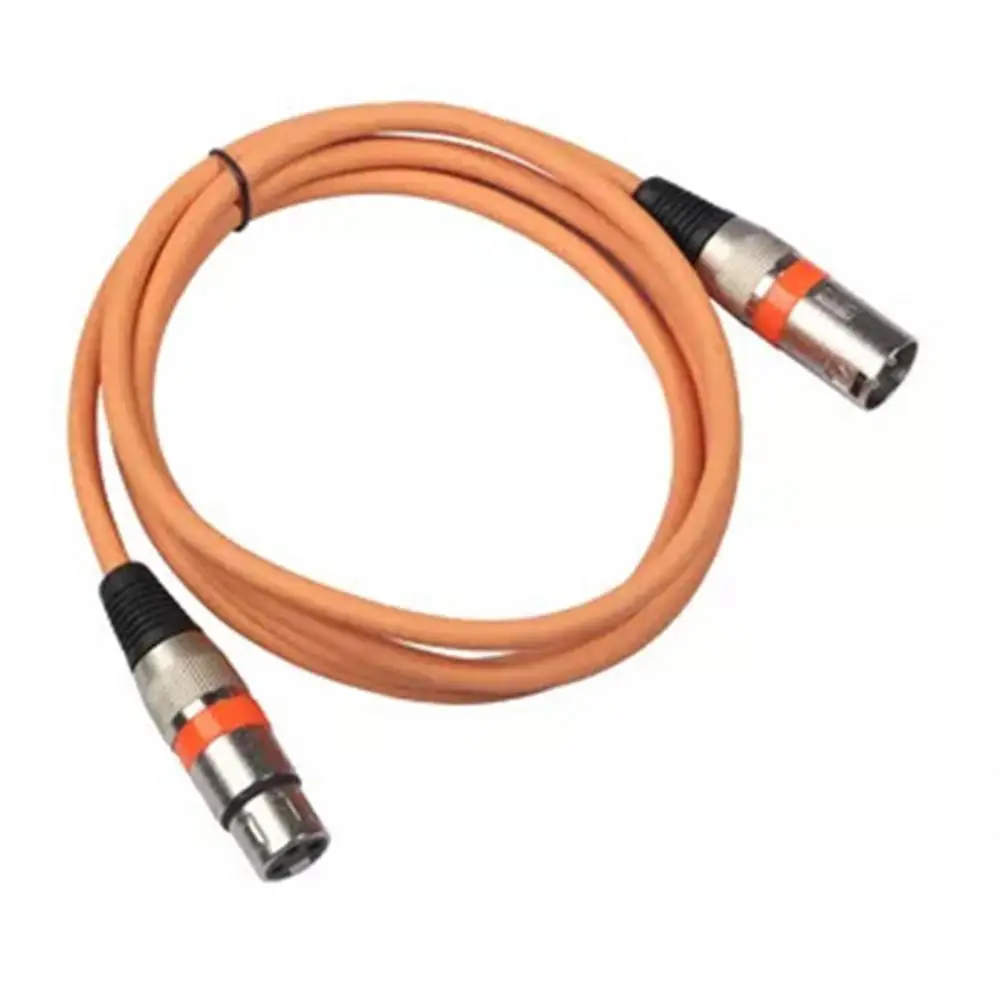 3Pin Mixer Audio Cable XLR AUX Shielded Anti-interference 100/180cm XLR Male to Female Microphone AUX Cord