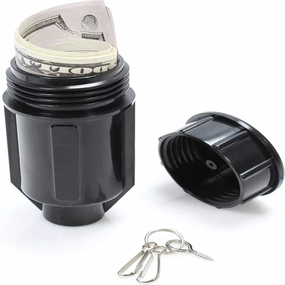 

Plastic Sprinkler Key Hider Fake Sprinkler Realistic Water Nozzle Key Hider Waterproof Impact Resistant Hiding Vault Case