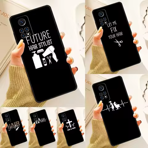 Hair Stylist Hairdresser Case For Samsung Galaxy S24 Plus S23 S20 S21FE Lite S22 Ultra Note 20 S8 S9 S10 Phone Coque