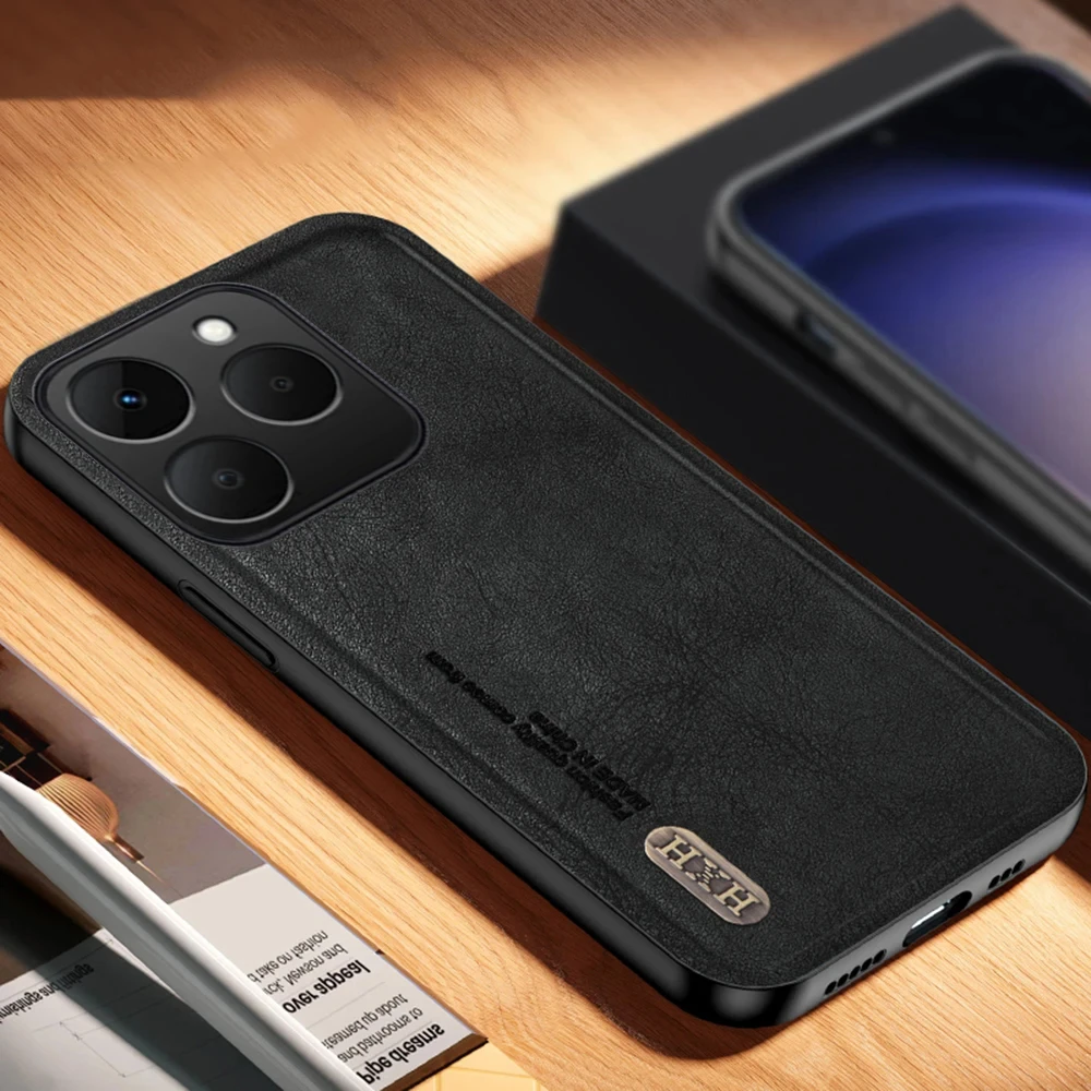 ل Realme 15T حافظة ريترو لوحة مغناطيسية ماتي محكم اللحاء شل ل Realme 15T غطاء Funda