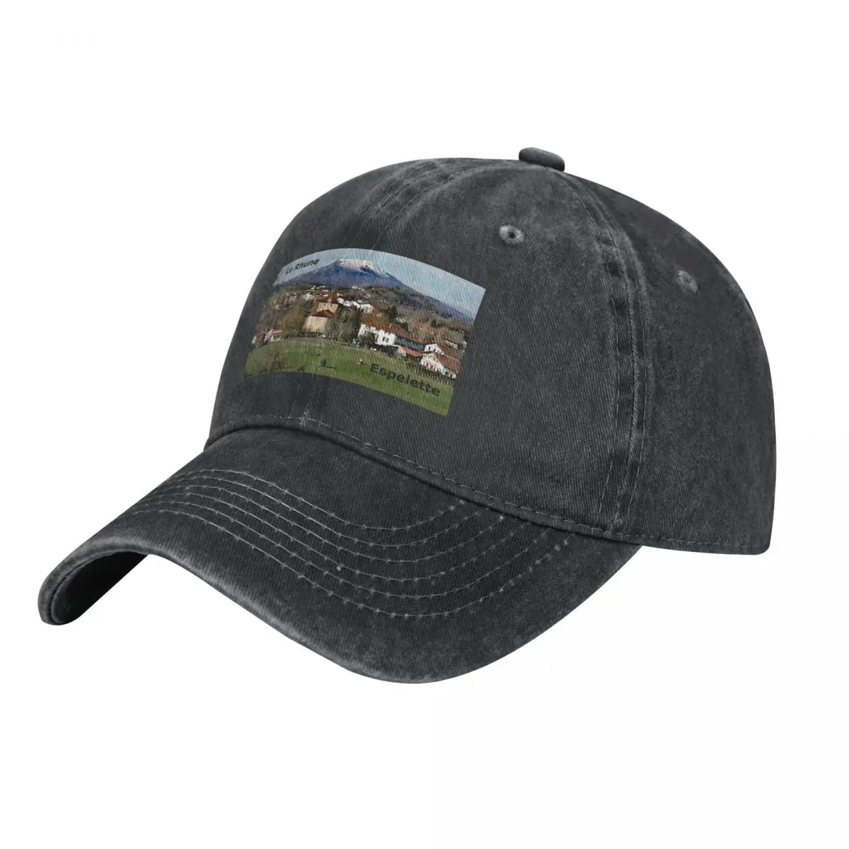 

La Rhune and the Village of Espelette Cowboy Hat Designer Hat New In The Hat Male Women's