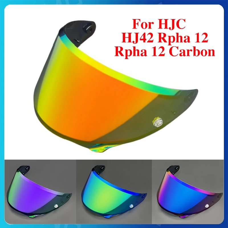 

HJ42 Motorcycle Helmet Visor Lens For HJC HJ42 RPHA 12 Carbon RPHA 12 Replace Anti-UV Anti-Scratch Dustproof Windshield Visors
