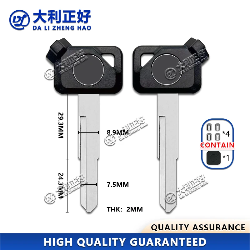 Llaves de motocicleta DL para YAMAHA VOX BWS JOG EVO ZR 50 100 125 4V VOX50 VINO EVO2 con adhesivo magnético