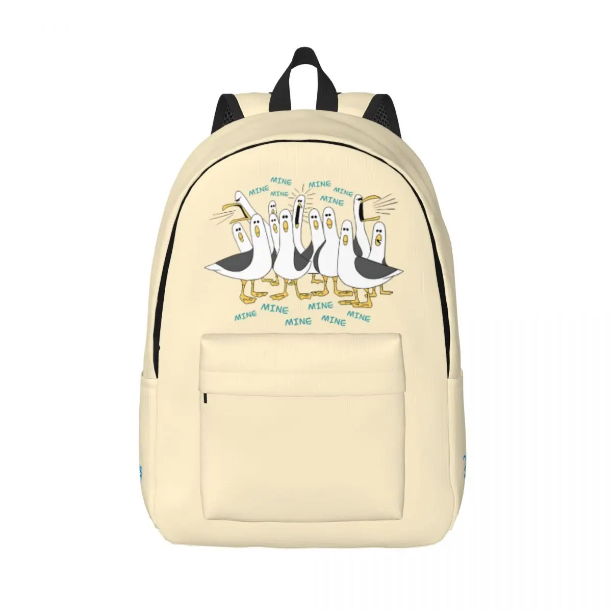 

Kawaii Mine Seagulls Сумка для детского сада Campus Zipper Closure Disney Finding Nemo Film Детские сумки для мальчиков на день рождения