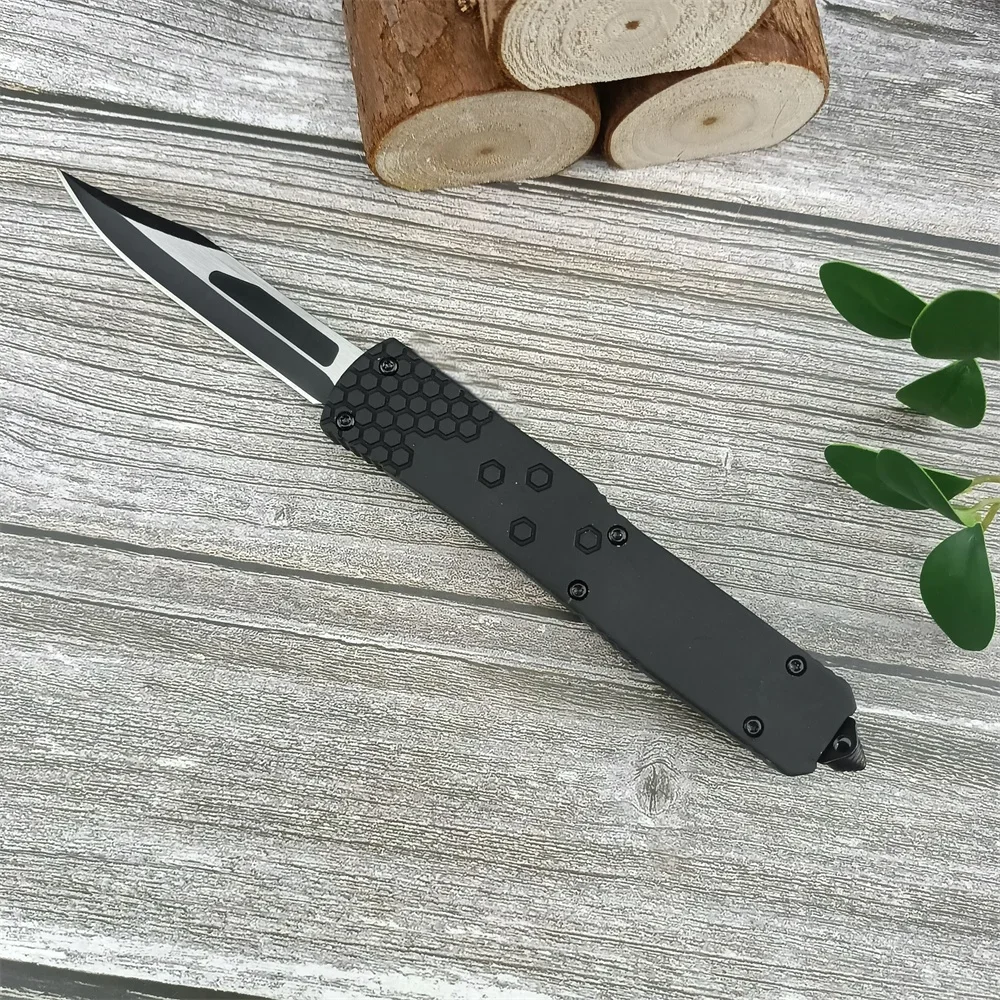 2024 Trood Folding Knife Tactical Survival Rescue Cutting 440c Blade Zinc Alloy Handle Pocket Camping Hunting Knives EDC Tool