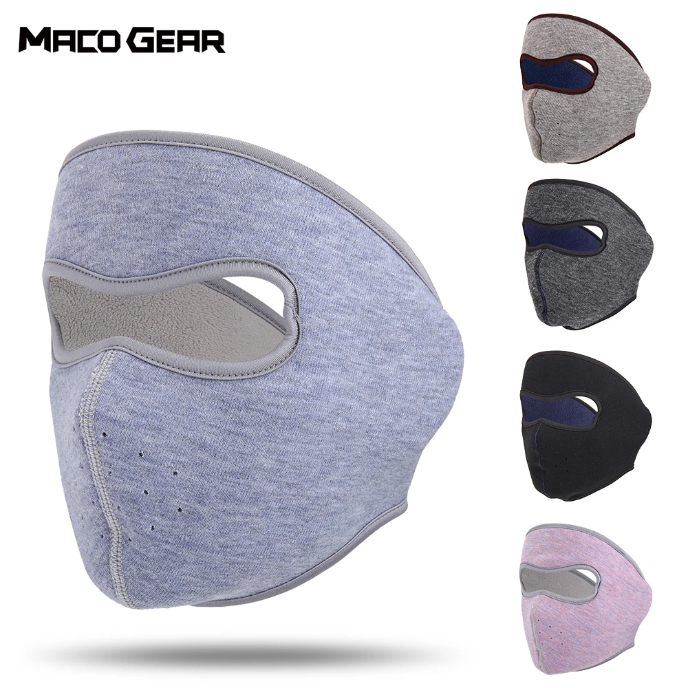 

Women Winter Fleece Bandana Full Face Mask Warmer Thick Scarf Snowboard Skiing Hiking Cycling Outdoor Sports Windproof Cap Men