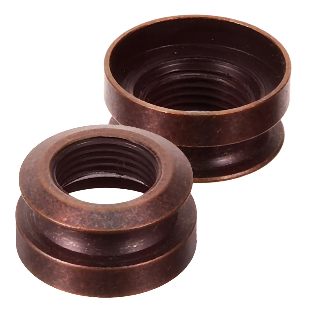 

Copper End Pin Socket 2pcs Guitar Strap Locks for Acoustic Bass Pickup Input Jack Button Nut Wood Instrument Adapter