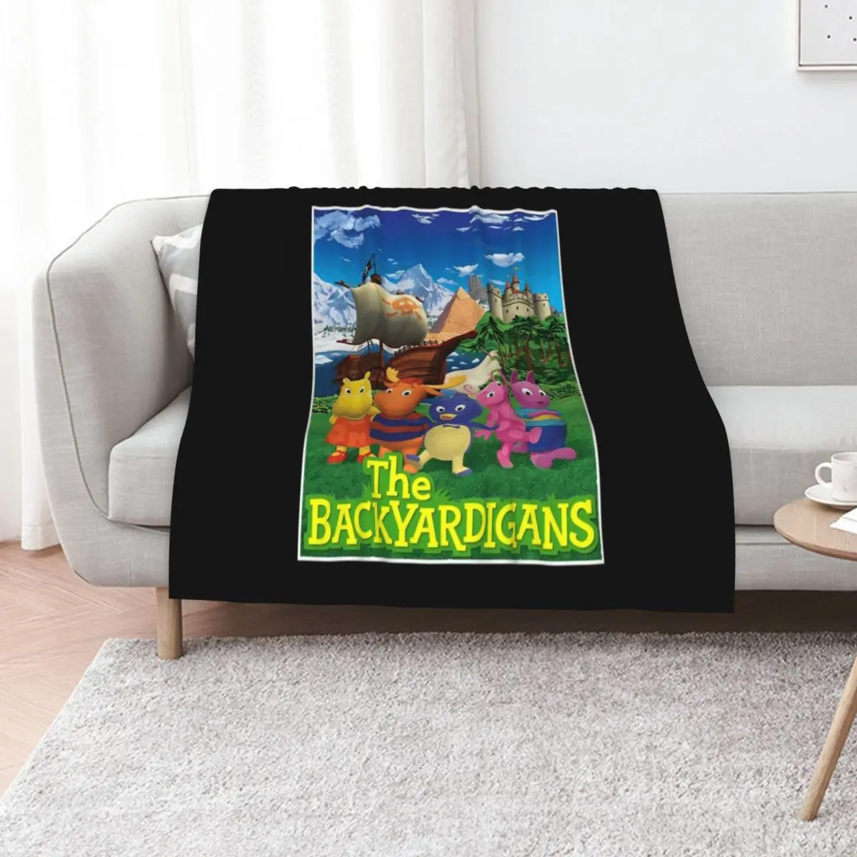 

the backyardigans Throw Blanket for sofa Luxury for babies Sofas Blankets