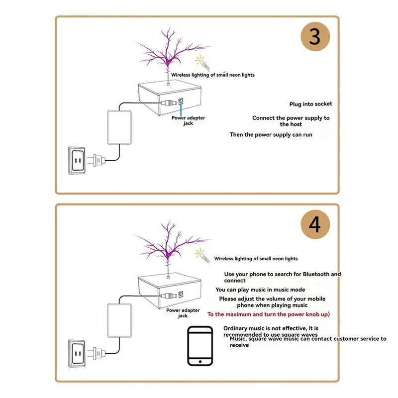 For Tesla Coil Speaker Withwireless Transmission Bluetooth Forarc Plasma Loudspeaker Forscience Experiments Andteaching EU PLUG