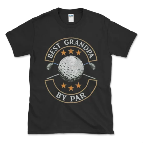  Best Grandpa By Par Golf Lover - Fathers Day Gifts Premium T-Shirt