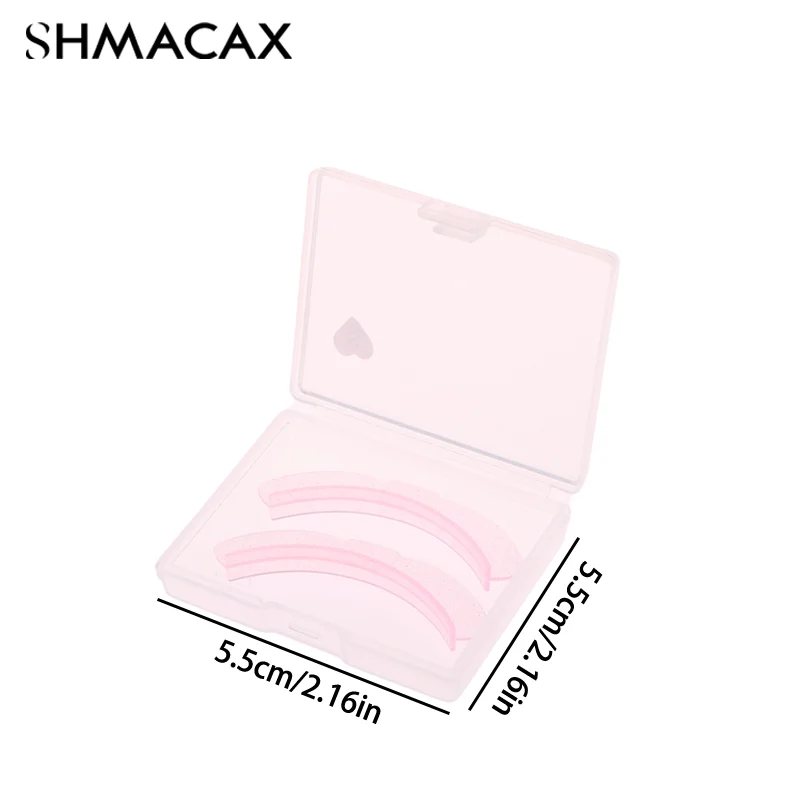 Silicone Lash Lift Pads para Cílios, Bow-Shaped Cílios Perm, 3D Curler, Eye Patches, Ferramentas Aplicador, Acessórios de Extensão Cílios, 1 Par