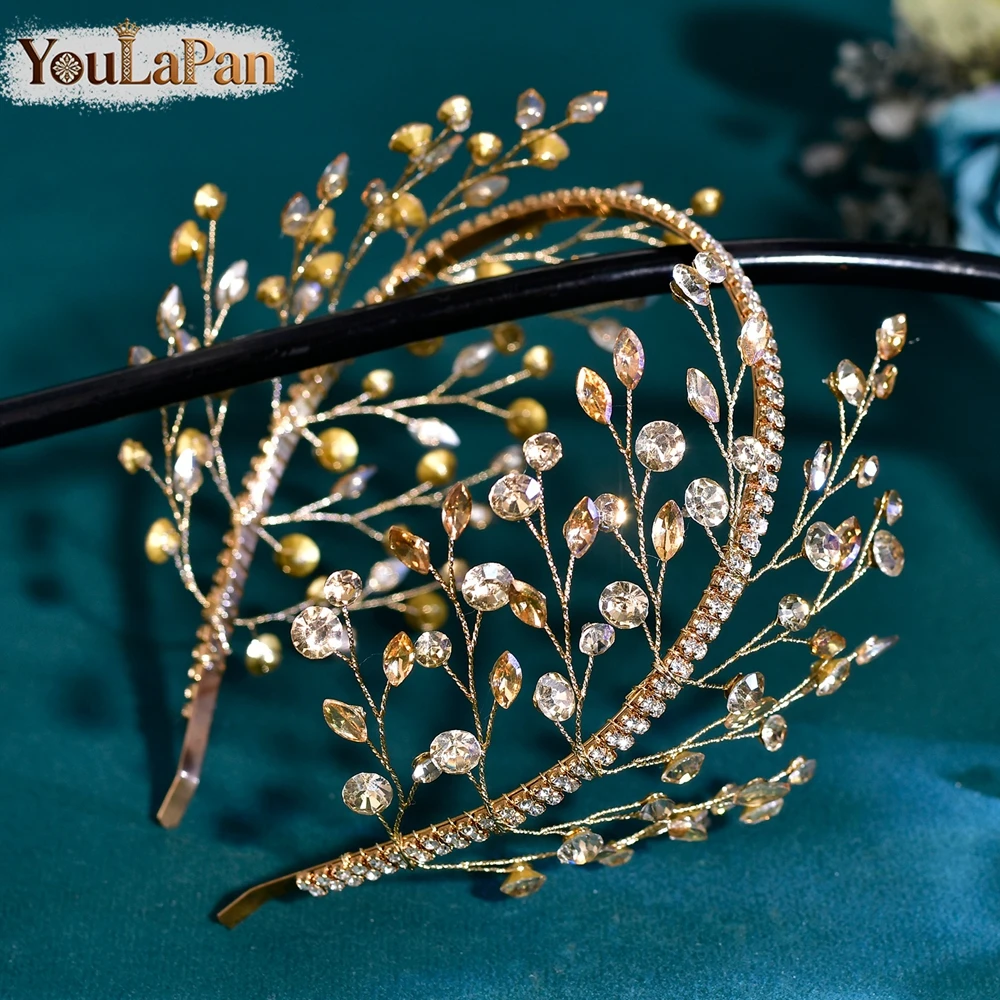 YouLaPan 트렌디 블링 라인스톤 신부 머리띠 샴페 - Wedding Supply Store 리뷰 및 가격