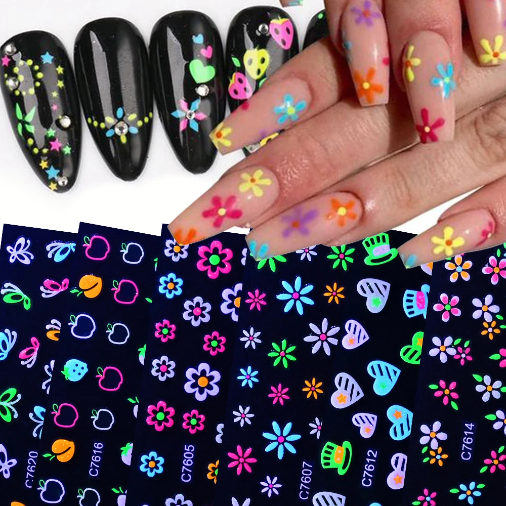 24Pcs Fluorescent F… - image