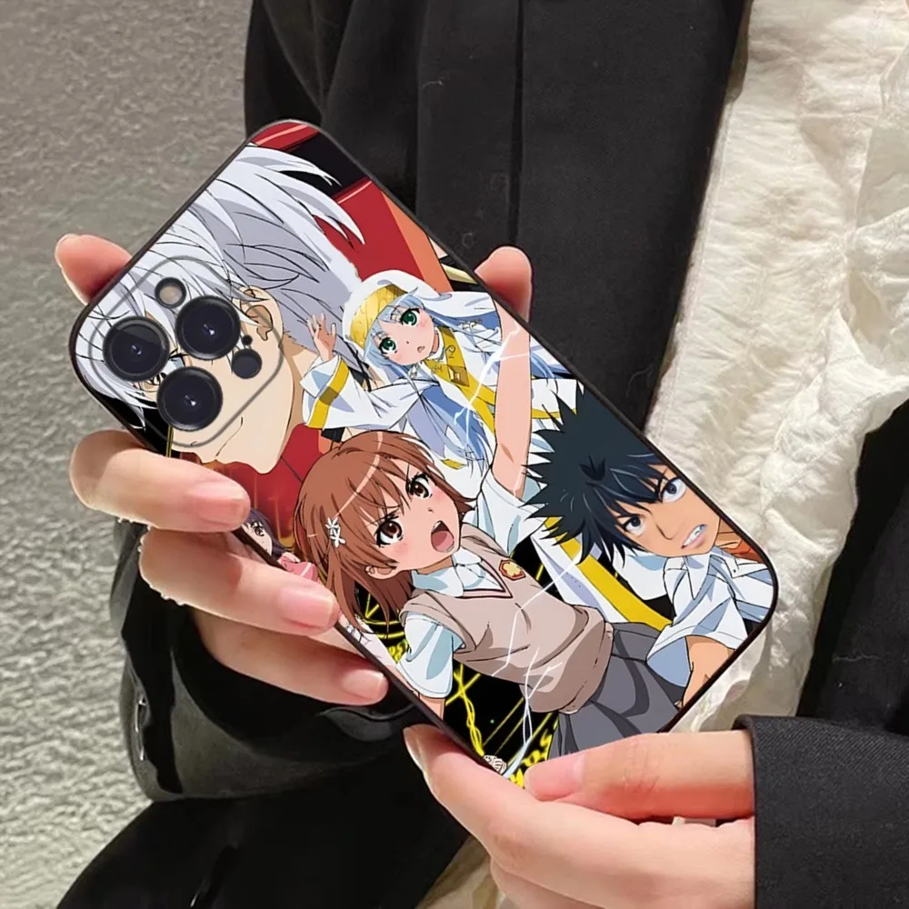 A Certain Magical Index Anime Phone Case For iPhone 15 14 11 12 13 Mini Pro XS Max Cover 6 7 8 Plus X XR SE 2020 Funda Shell