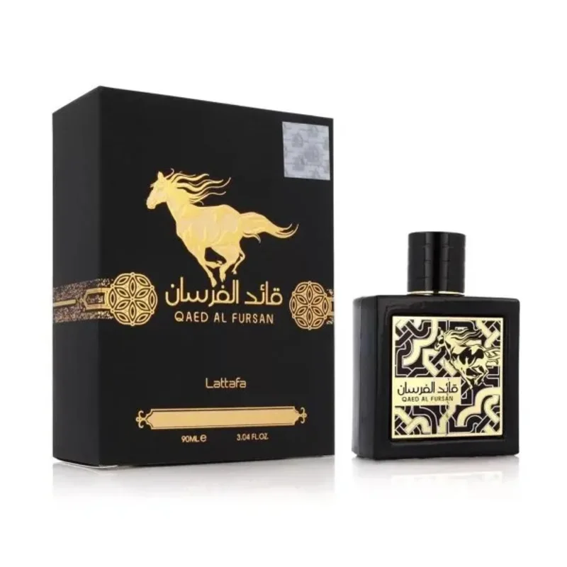 

Lattafa Qaed Al Fursan Eau de Parfum 90 ml – Elegant and Long-lasting Arabic Perfume for Men from Dubai