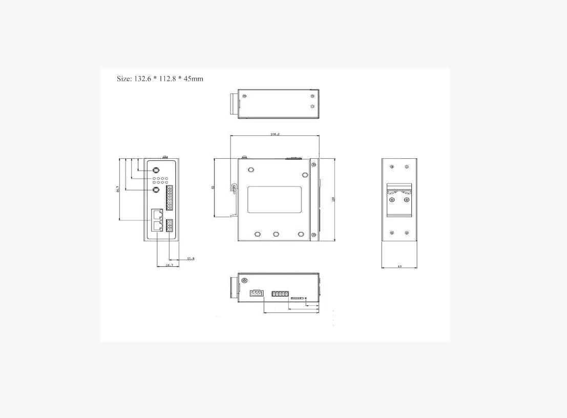 Industrial-Grade Edge Computing Gateway for IIoT Device Interconnection and Real-Time Data Processing