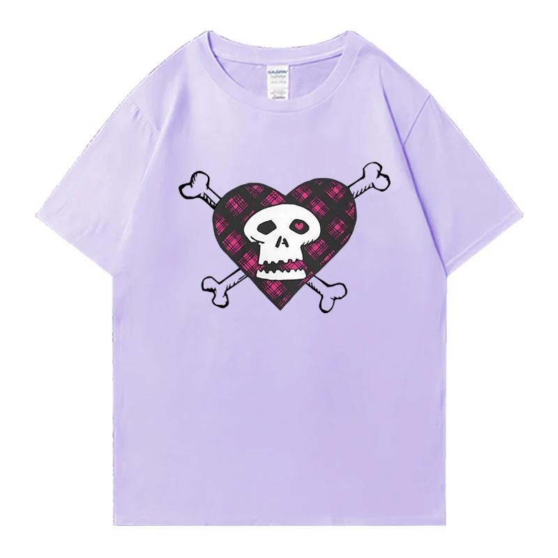 أفريل لافين شعار الشرير الصخرة 2000 تي شيرت الرجال النساء خمر الهيب هوب الشارع الشهير للجنسين الأسود المتضخم 100% الملابس القطنية