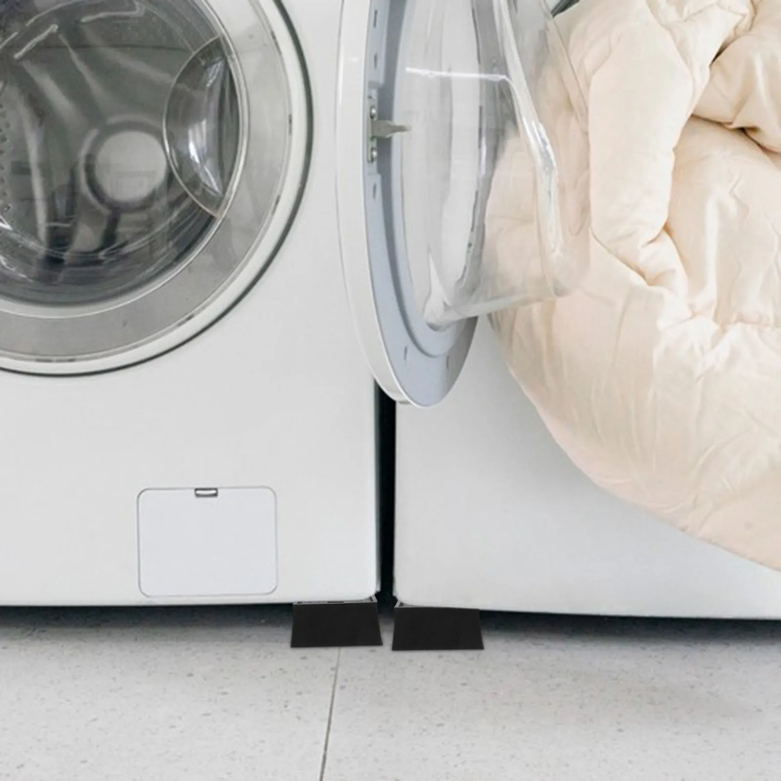 

1pc Bed Leg Heightener Sturdy niture Pad Sofa Riser Heavy Duty Table Elevator Bed Foot Cushion Storage Space Under