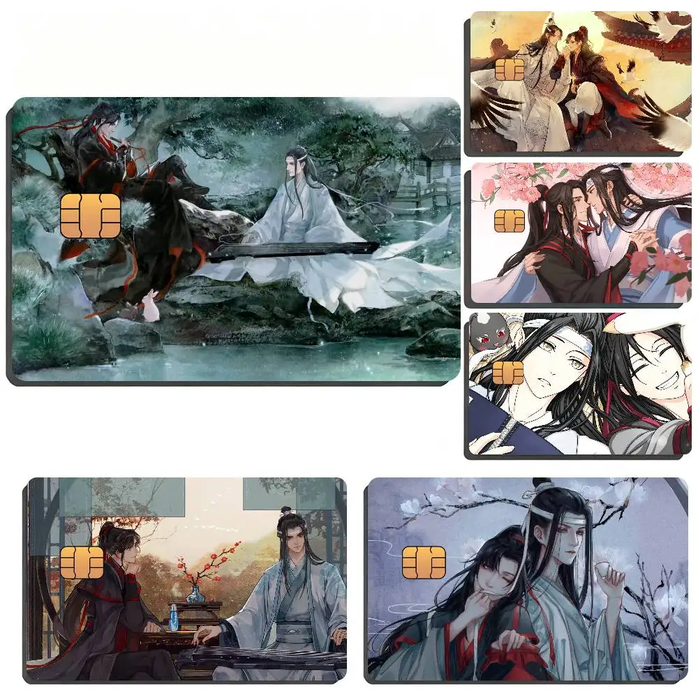 Mo Dao Zu Shi Bank Card Sticker Film Tape Skin For Credit Card Debit Card Waterproof Stickers