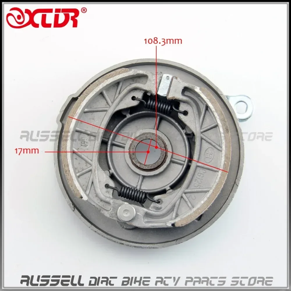 

ATV QUAD Buggy Accessories Front Brake drum Core Hole wheel HUBS Spacers Rim for 125cc 150cc Spare Parts