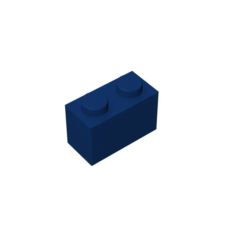 Gobricks GDS-532 Ziegel 1 x 2, ohne Bodenrohr, kompatibel mit Lego 3004 3065 35743, Kinder-DIY-Teilen