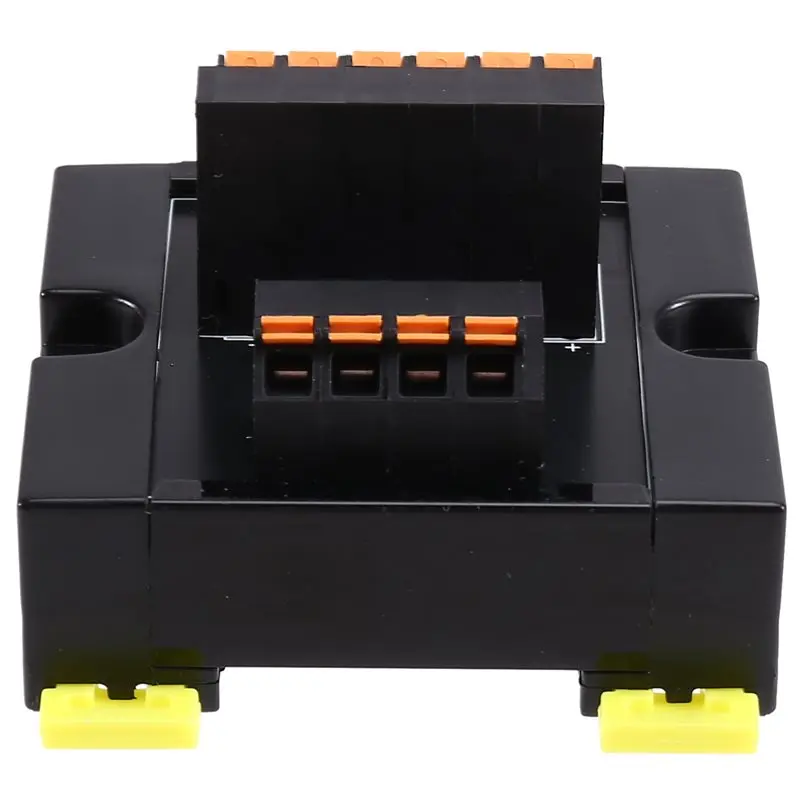 

Клеммная колодка N04R 1 вход 6 выходов, пружинная, с нажимными клеммами, распределитель питания, для монтажа на DIN-рейку, соединительная коробка