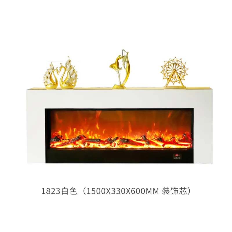 Customized electronic simulation fireplace heating fireplace European style heating fireplace core hotel bar living room built-i